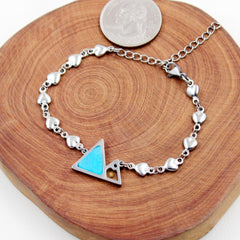 Mustard Seed Stainless Steel Heart Bracelet for Women | Christian Faith Jewelry | Religious Encouragement Gift for Christmas