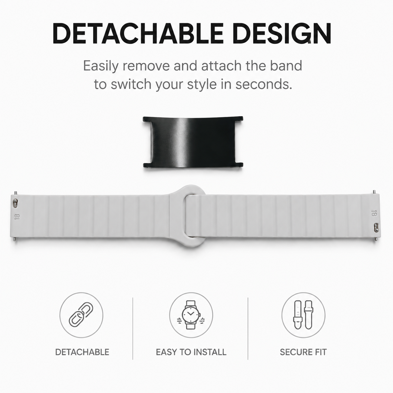 Medical Alert Bracelet for Men Women, Personalized Medical ID Wristband with Engraved Stainless Steel Plate, Diabetes Blood Thinner Emergency ID Bracelet, Adjustable Silicone Medical Bracelet
