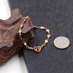 100 Languages Projection Pendant Bracelet | I LOVE YOU Heart Chain Bracelets | Fashion Bless Good Fortune Friendship Elegant Personalized Adjustable Length Stainless steel Jewelry Y4186