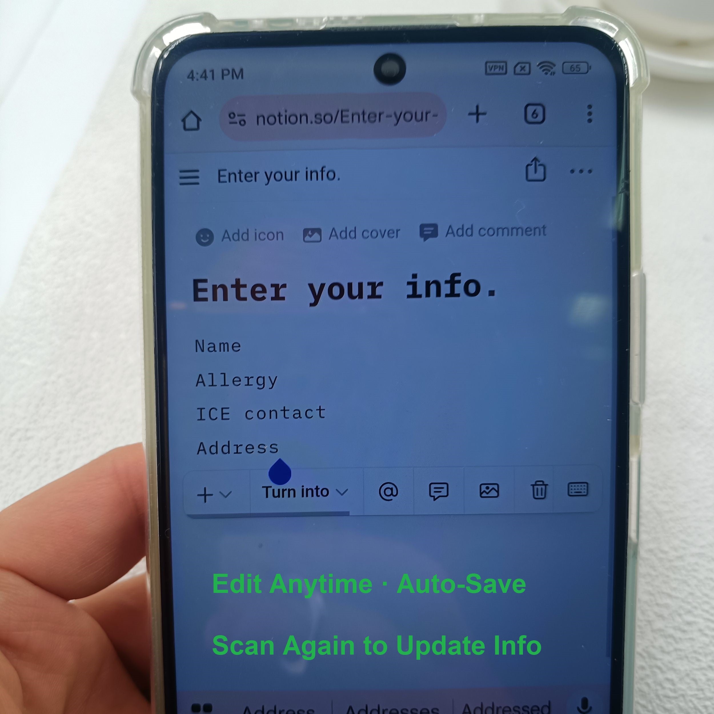 Editable QR Code Medical Alert Bracelet for Women, Stainless Steel with Red Cubic Zirconia, Magnetic Link Bracelet with Adjustable Clasp, Scan to Update Health Information Anytime