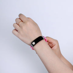 Dynamic QR Code Medical Alert Bracelet for Men Women Scan to Update Medical Info No Medical Info Needed at Checkout Silicone Wristband with Stainless Steel Emergency ID Plate