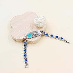 Editable QR Code Medical Alert Bracelet for Men Women – Stainless Steel Magnetic Medical ID Bracelet with Scan Me Tag, Adjustable Links with Removal Tool, Waterproof Emergency Health Info Bracelet